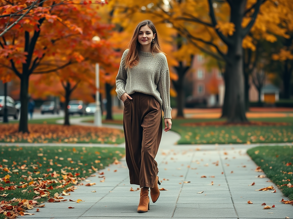 cpsfa | Outfituri de toamnă cu fuste pantalon pentru diferite stiluri