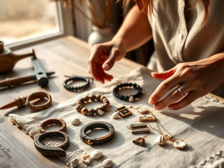 cpsfa | Analiza tendințelor în bijuteriile cu elemente naturale (lemn, scoici)