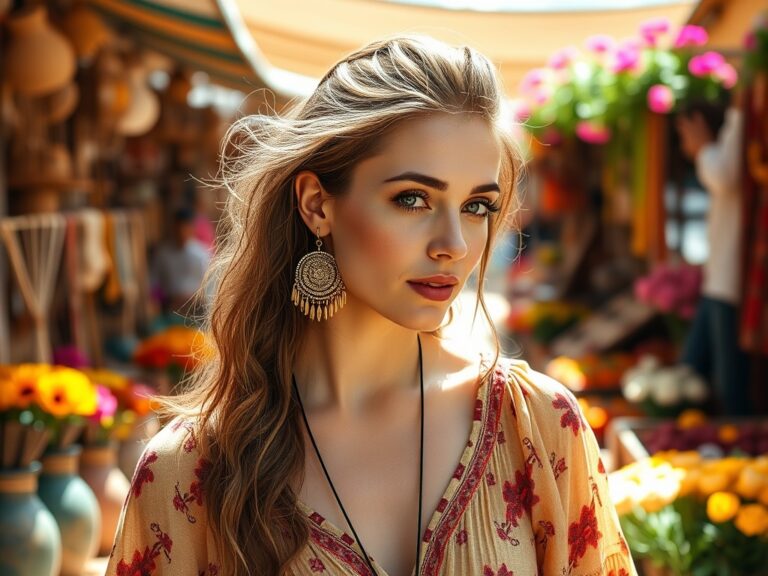 cpsfa | Cum să îți alegi o pereche de cercei pentru un look boem cu pandantive